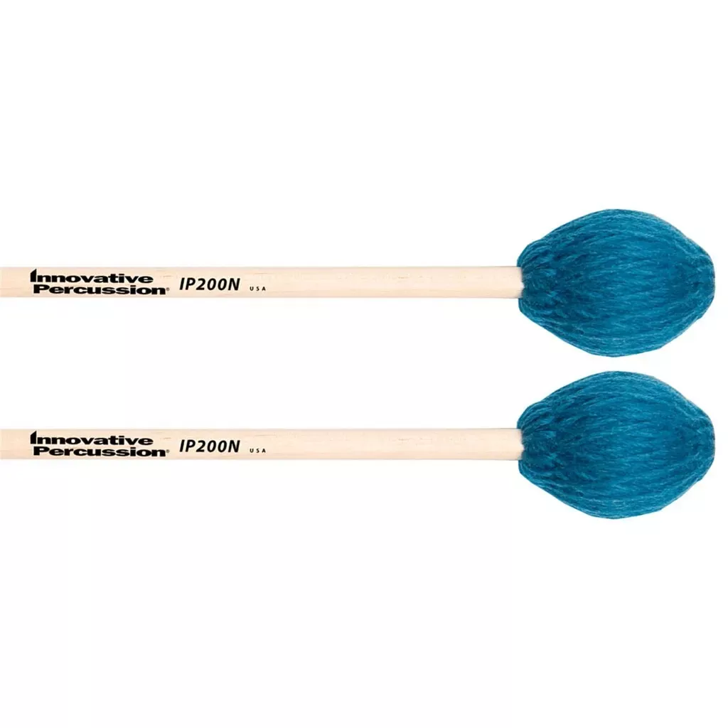Innovative Percussion Soloist IP200N Medium Soft Natural Birch Marimba Mallets