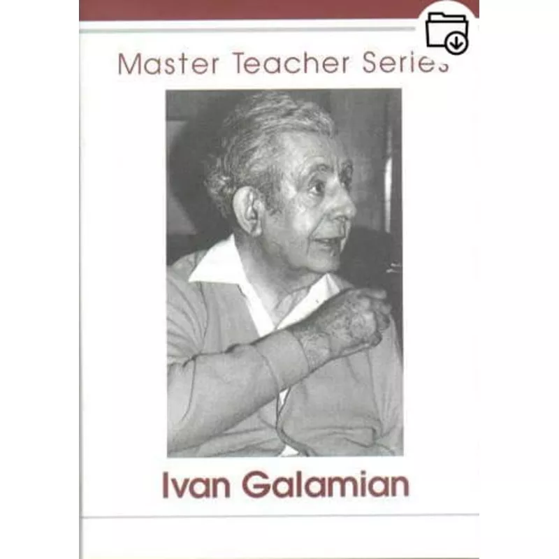 Ivan Galamian Master Teacher Series Volume 4