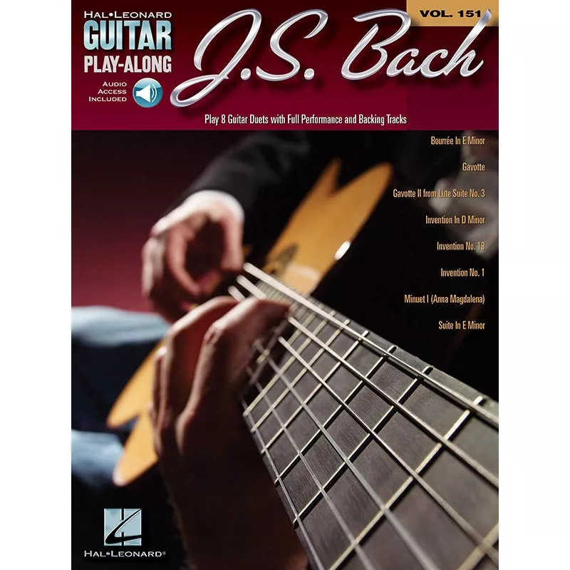 J.S. Bach – Guitar Play-Along Vol. 151
