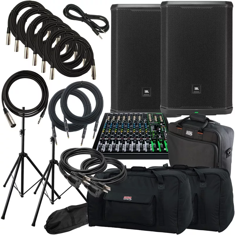 jbl-prx915-15-powered-speaker-complete-audio-bundle JBL PRX915 15″ Powered Speaker COMPLETE AUDIO BUNDLE