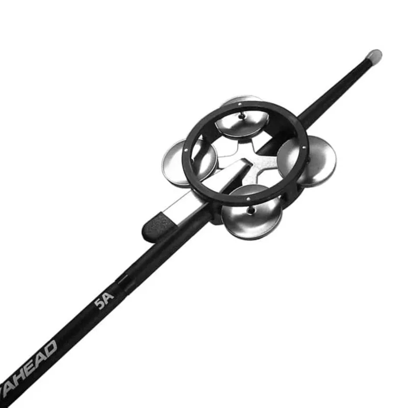 jinglemute-drum-stick-mounted-tambourine Jinglemute Drum Stick Mounted Tambourine