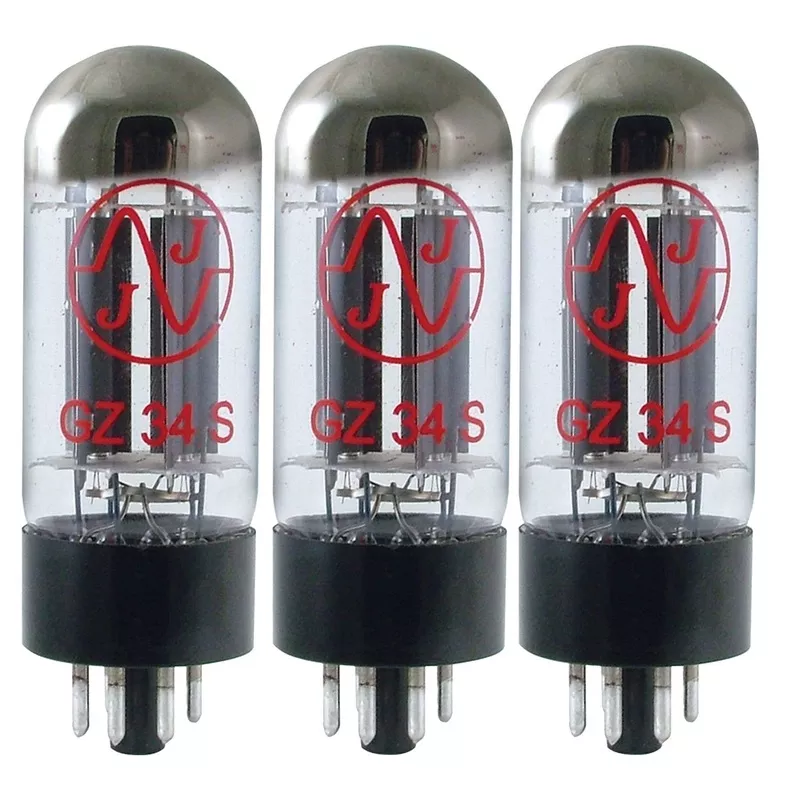 JJ 5AR4/GZ34 Rectifier Tube 3 Pack Bundle