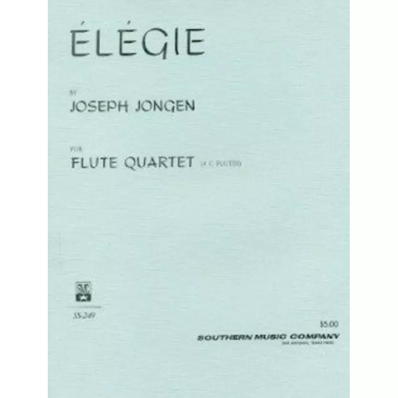 Jongen, J :: Elegie