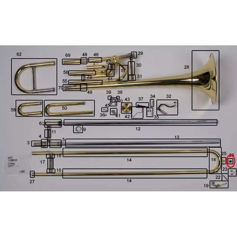 King Trombone Rubber Bumper
