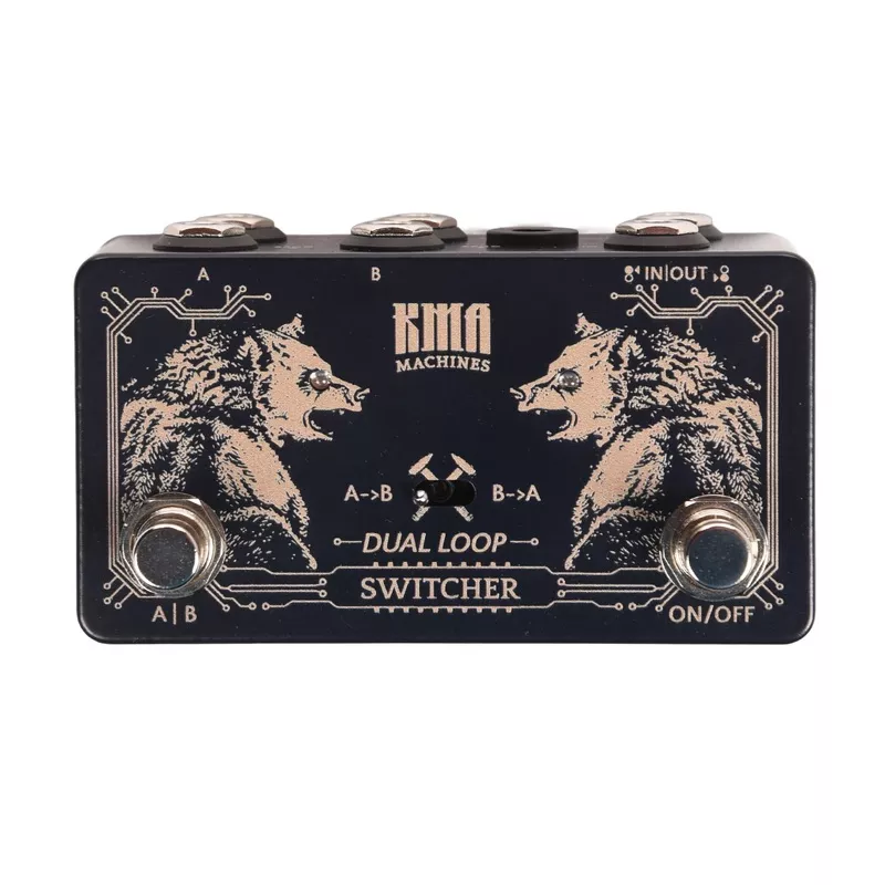 kma-machines-dual-loop-switcher-pedal KMA Machines Dual Loop Switcher Pedal