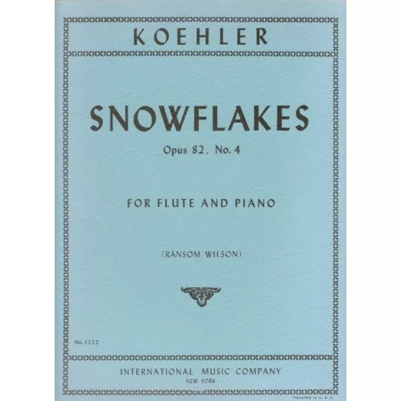 kohler-e-snowflakes-op-82-no-4 Kohler, E :: Snowflakes op. 82, no. 4