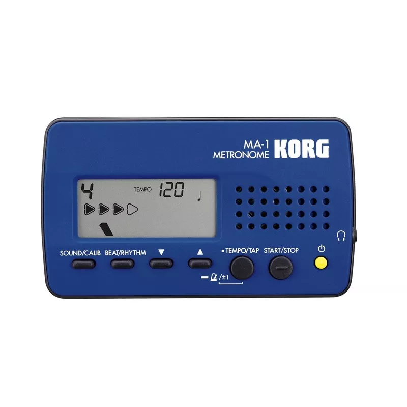 korg-ma-1-digital-metronome-blue Korg MA-1 Digital Metronome Blue