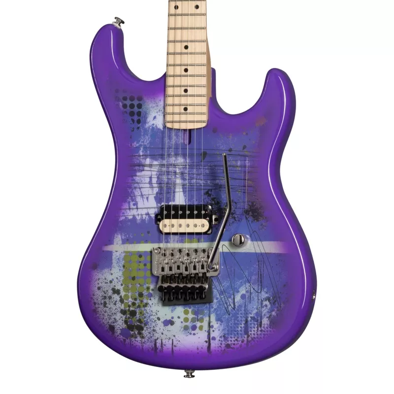 kramer-84-custom-graphics-purple-splatter-exclusive Kramer 84, Custom Graphics, Purple Splatter, Exclusive