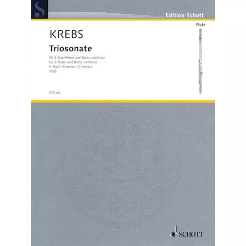 Krebs, JL :: [Triosonate] Trio Sonata in B minor
