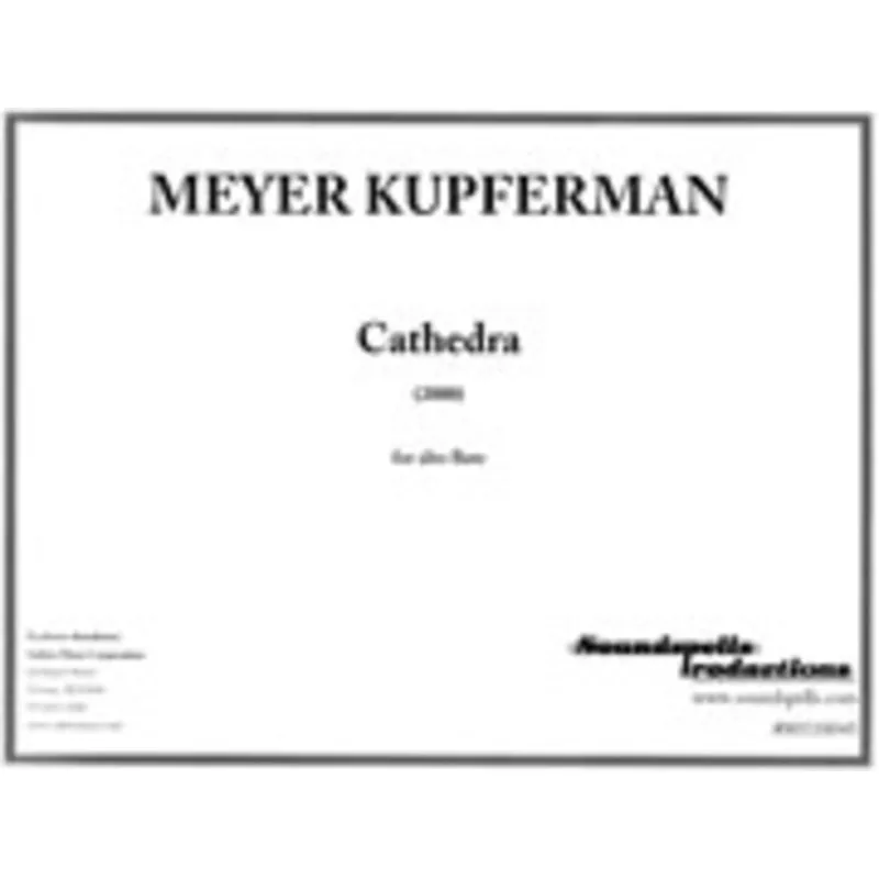 kupferman-m-cathedra Kupferman, M :: Cathedra