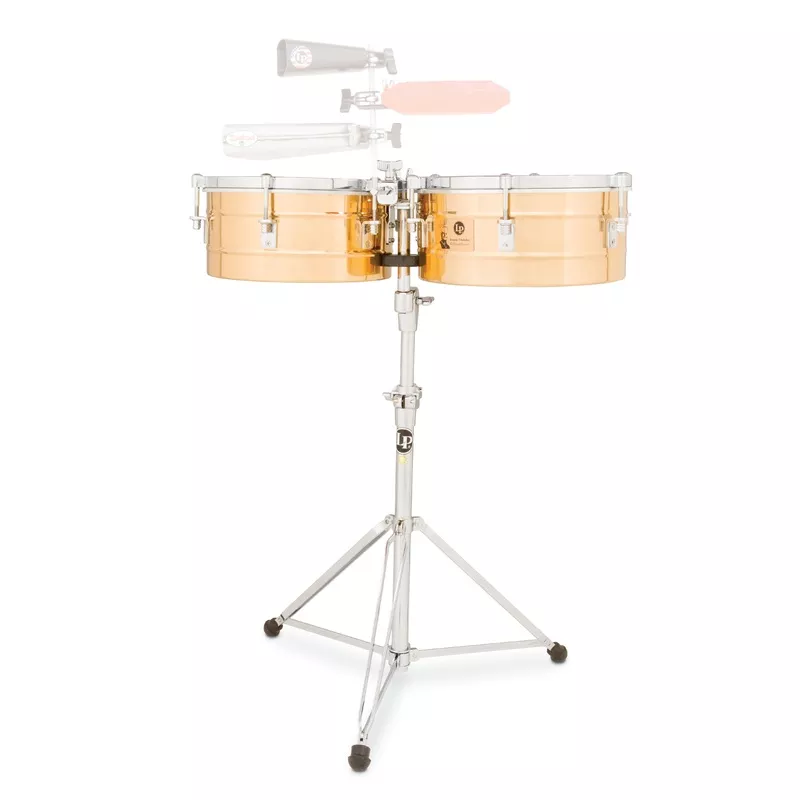 latin-percussion-lp256-bz-timbale-set-13-14-bronze-shells Latin Percussion LP256-BZ Timbale Set – 13 & 14 Bronze Shells