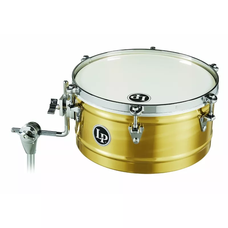 latin-percussion-lp6513-b-13-single-brass-timbale-with-mount Latin Percussion LP6513-B 13 Single Brass Timbale with Mount