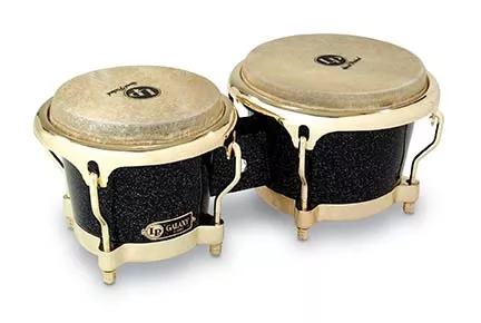 LATIN PERCUSSION LP794X GALAXY 7 1/4-8 5/8 BONGO FG BLACK GD