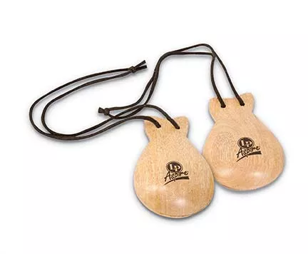 LATIN PERCUSSION LPA131 ASPIRE WOOD CASTANETS HAND HELD