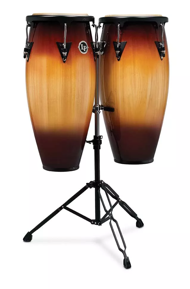 LATIN PERCUSSION LPA646-VSB ASPIRE 10-11 SET OAK VSB BLACK DBL STD