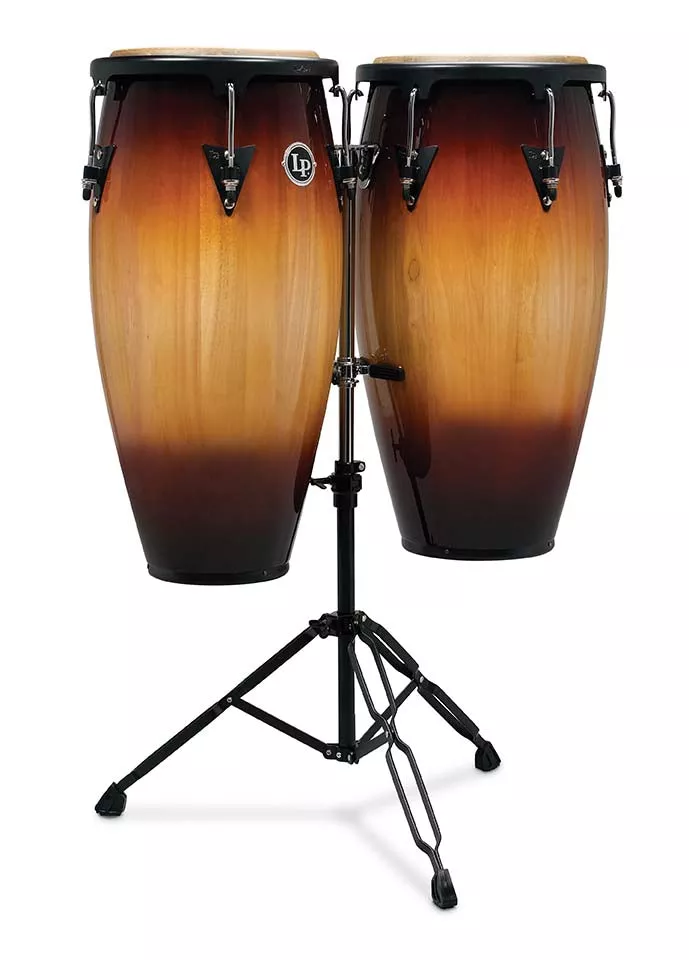 LATIN PERCUSSION LPA647-VSB ASPIRE 11-12 SET OAK VSB BLACK DBL STD
