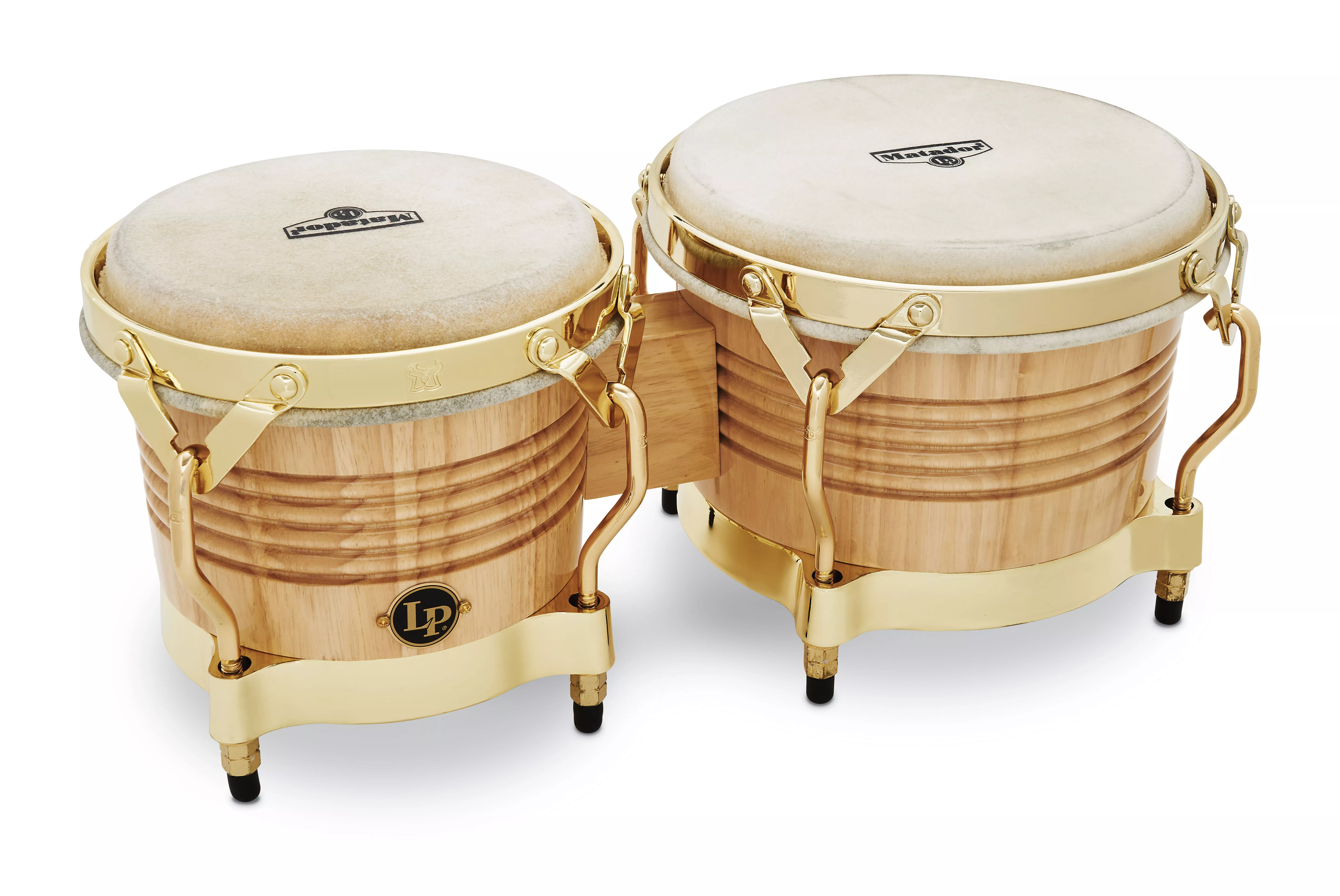 LATIN PERCUSSION M201-AW MAT TRAD 7 1/4-8V5/8 BONGO OAK NAT GD
