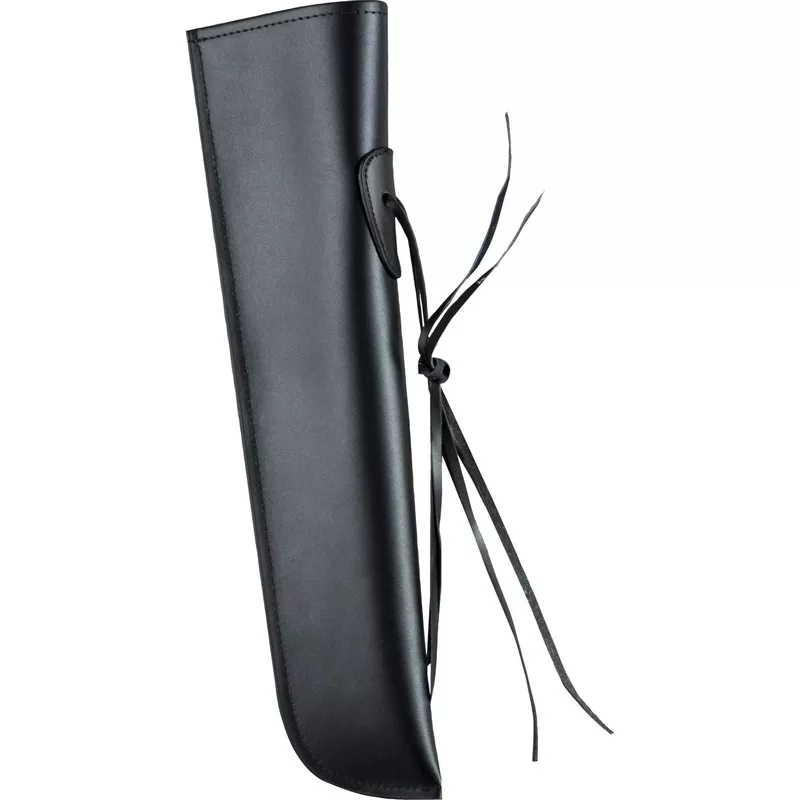 Leather Bass Bow Quiver Black
