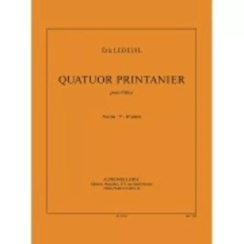 Ledeuil, E :: Quatour Printanier