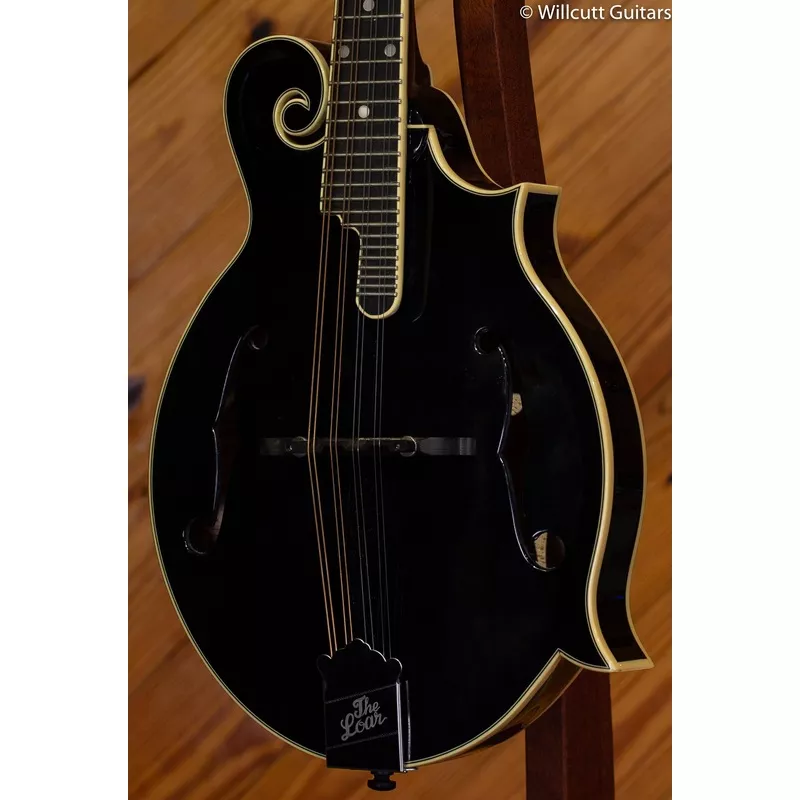 Loar F Mandolin, All Solid Black w/case DEMO