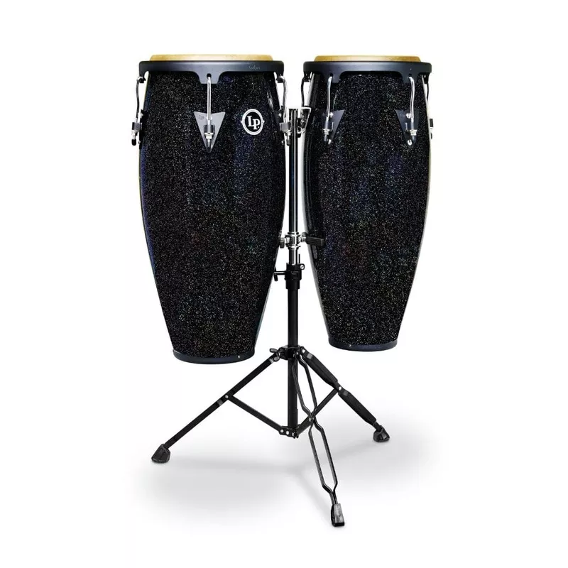 lp-aspire-conga-set-10-11-w-stand-santana-black-magic LP Aspire Conga Set 10″ & 11″ w/Stand Santana Black Magic