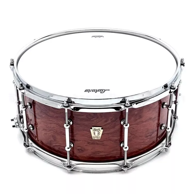 ludwig-classic-maple-snare-drum-14-6-5-bubinga Ludwig Classic Maple Snare Drum 14×6.5 Bubinga