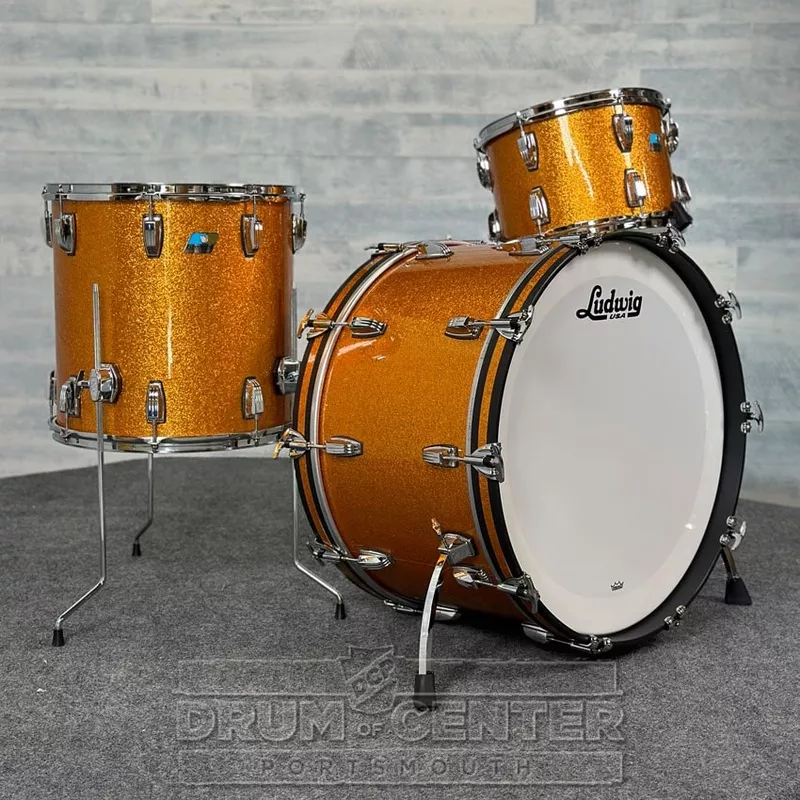 ludwig-classic-maple-super-70s-3pc-drum-set-gold-star Ludwig Classic Maple Super 70s 3pc Drum Set “Gold Star”