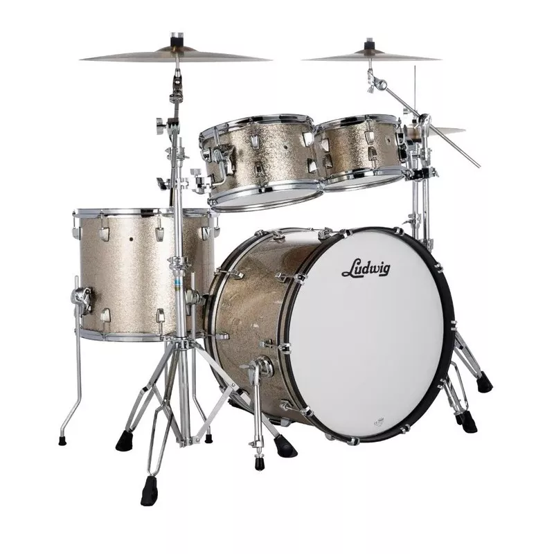 ludwig-neusonic-4pc-rapid-mod2-drum-set-titanium-super-sparkle Ludwig Neusonic 4pc Rapid Mod2 Drum Set Titanium Super Sparkle