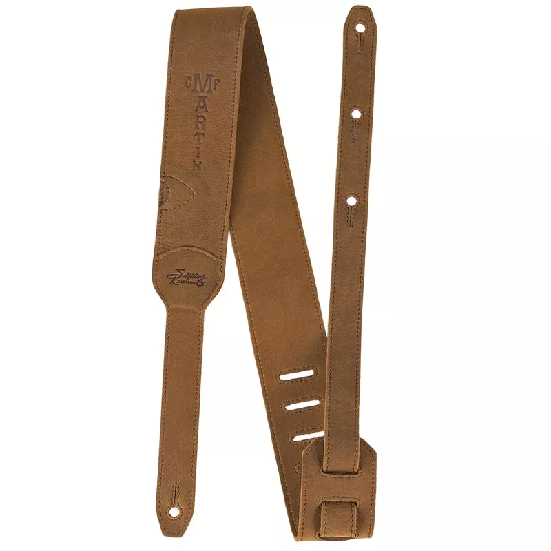 LUXE BY MARTIN Leather Strap, Tan