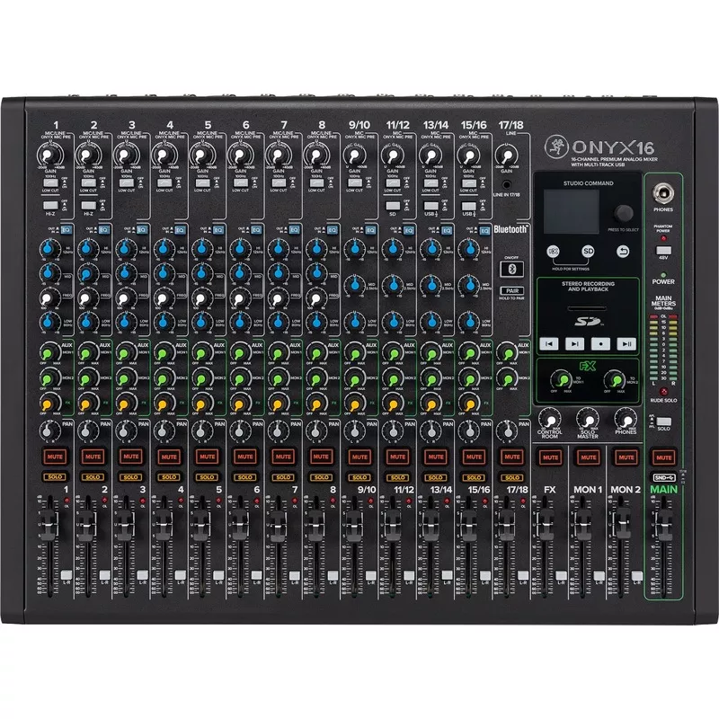mackie-onyx16-16-channel-analog-mixer-w-multitrack-usb Mackie Onyx16 16-Channel Analog Mixer w/Multitrack USB