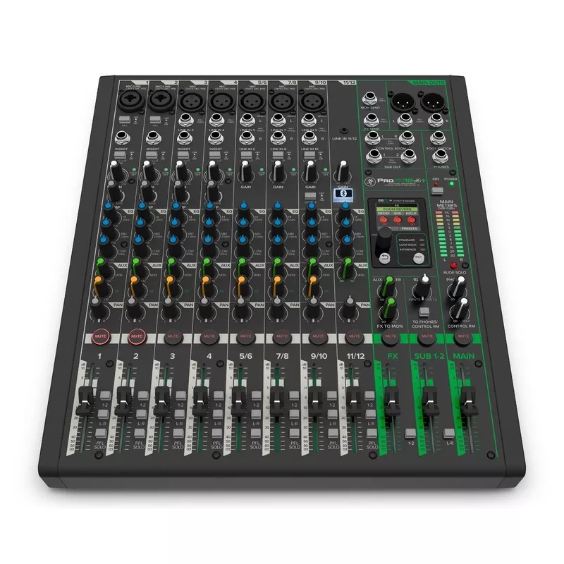 mackie-profx12v3-12-channel-mixer Mackie ProFX12v3+ 12 Channel Mixer
