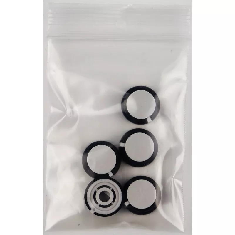 make-noise-large-white-knobs-5-pack MAKE NOISE LARGE WHITE KNOBS (5 PACK)