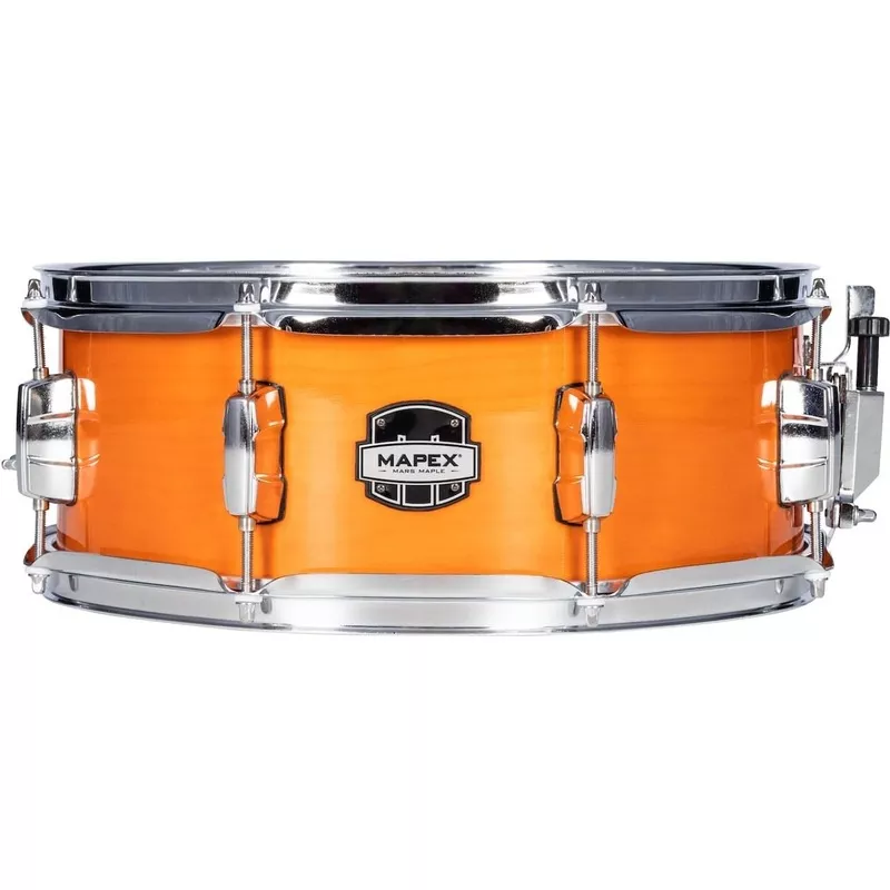 mapex-mars-maple-snare-drum-14-5-5-glossy-amber Mapex Mars Maple Snare Drum 14×5.5 Glossy Amber