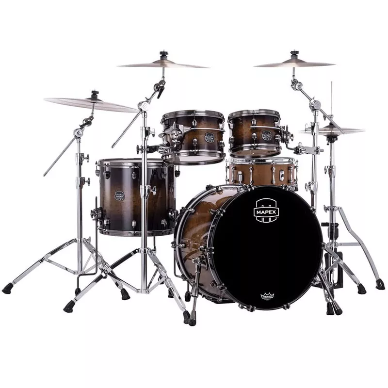 mapex-saturn-evolution-classic-4pc-birch-drum-set-exotic-night-forest-burst Mapex Saturn Evolution Classic 4pc Birch Drum Set Exotic Night Forest Burst