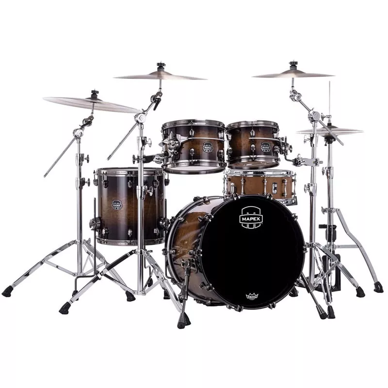mapex-saturn-evolution-fusion-4pc-birch-drum-set-exotic-night-forest-burst Mapex Saturn Evolution Fusion 4pc Birch Drum Set Exotic Night Forest Burst