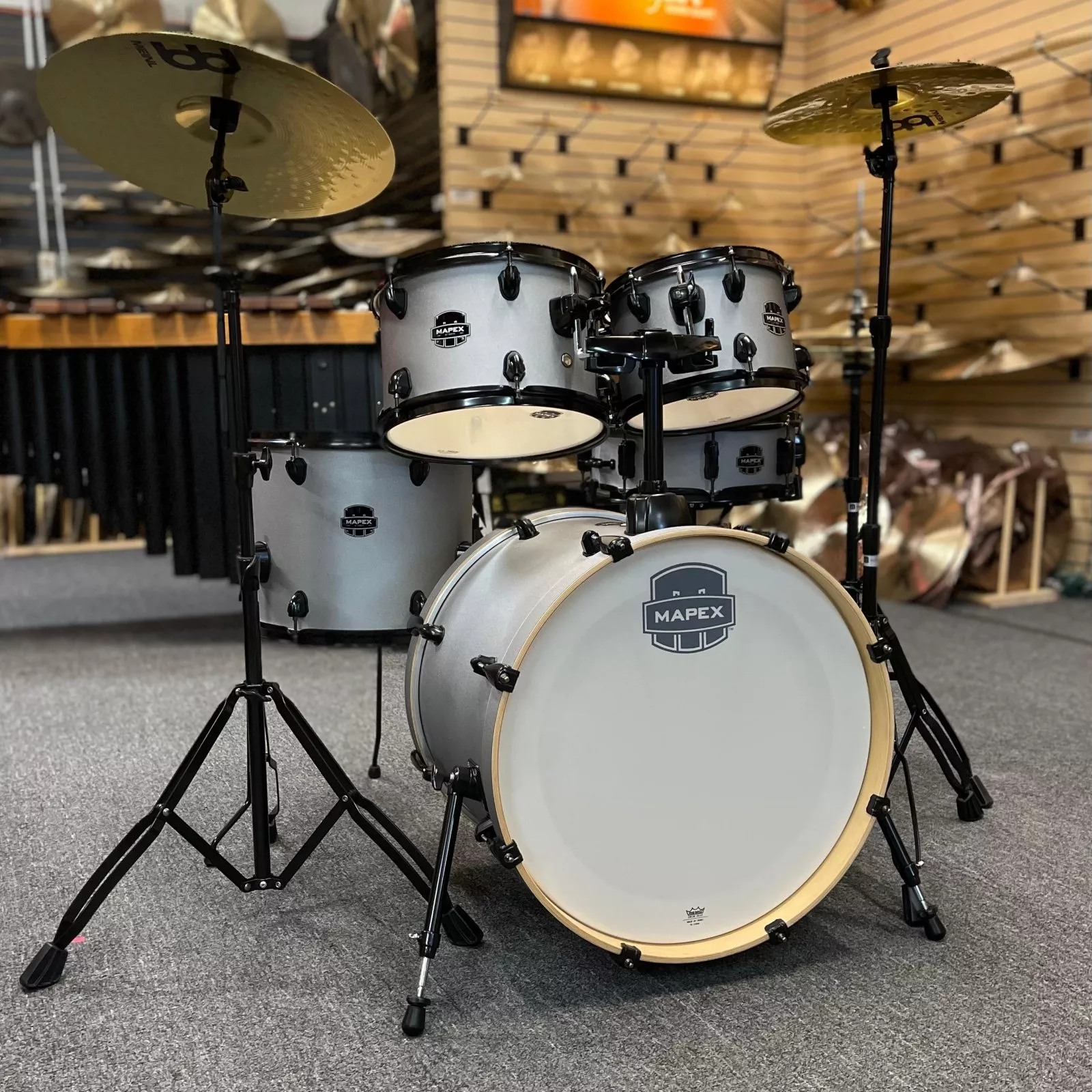 mapex-st5045fig-storm-5pc-shell-pack-iron-grey-shells-only-floor-model MAPEX ST5045FIG STORM 5PC SHELL PACK IRON GREY (SHELLS ONLY) - FLOOR MODEL
