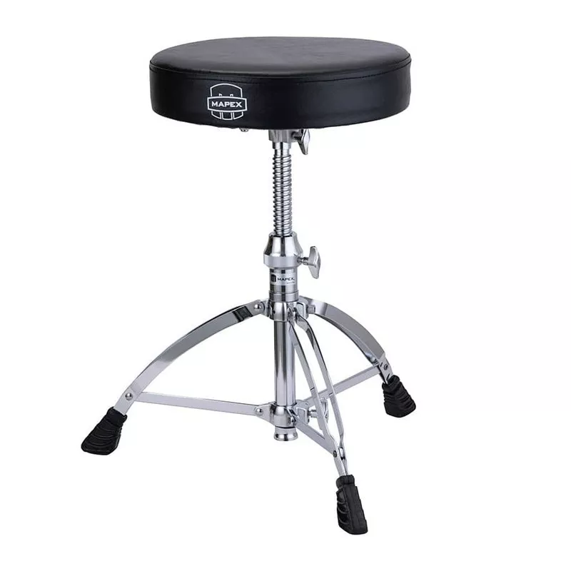 mapex-t660-drum-throne-double-braced-round-top-w-threaded-rod Mapex T660 Drum Throne Double Braced Round Top w/Threaded Rod