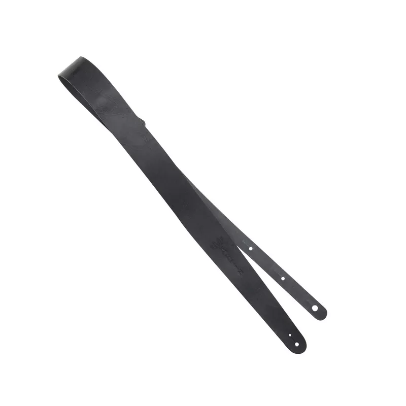 Martin Vintage Leather Guitar Strap, Black
