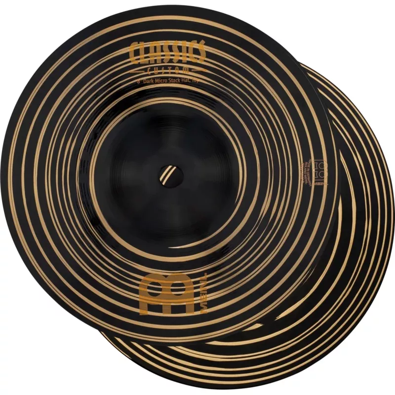meinl-classics-custom-dark-micro-stack-hi-hat-cymbals-8 Meinl Classics Custom Dark Micro Stack Hi Hat Cymbals 8″