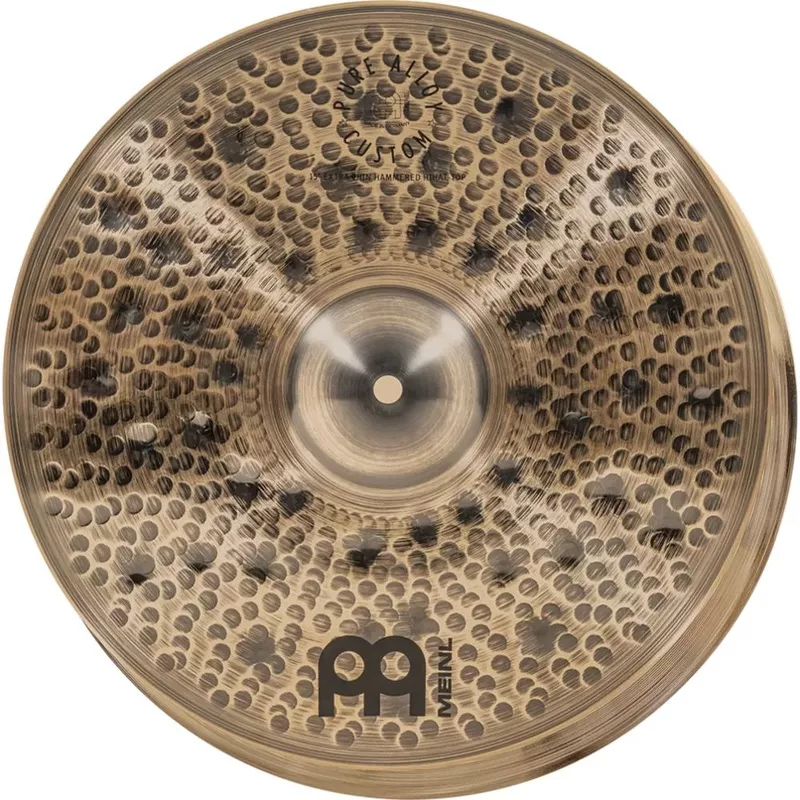 meinl-pure-alloy-custom-extra-thin-hammered-hi-hat-cymbals-15 Meinl Pure Alloy Custom Extra Thin Hammered Hi Hat Cymbals 15″