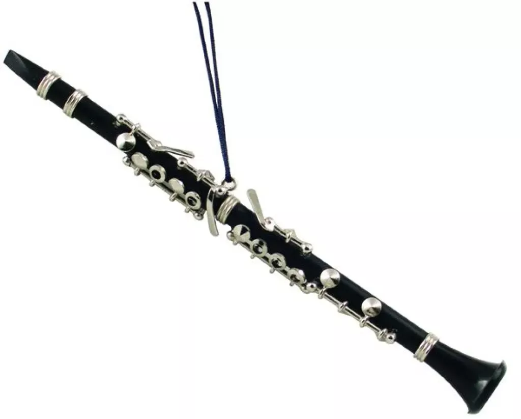 Mini Clarinet Ornament