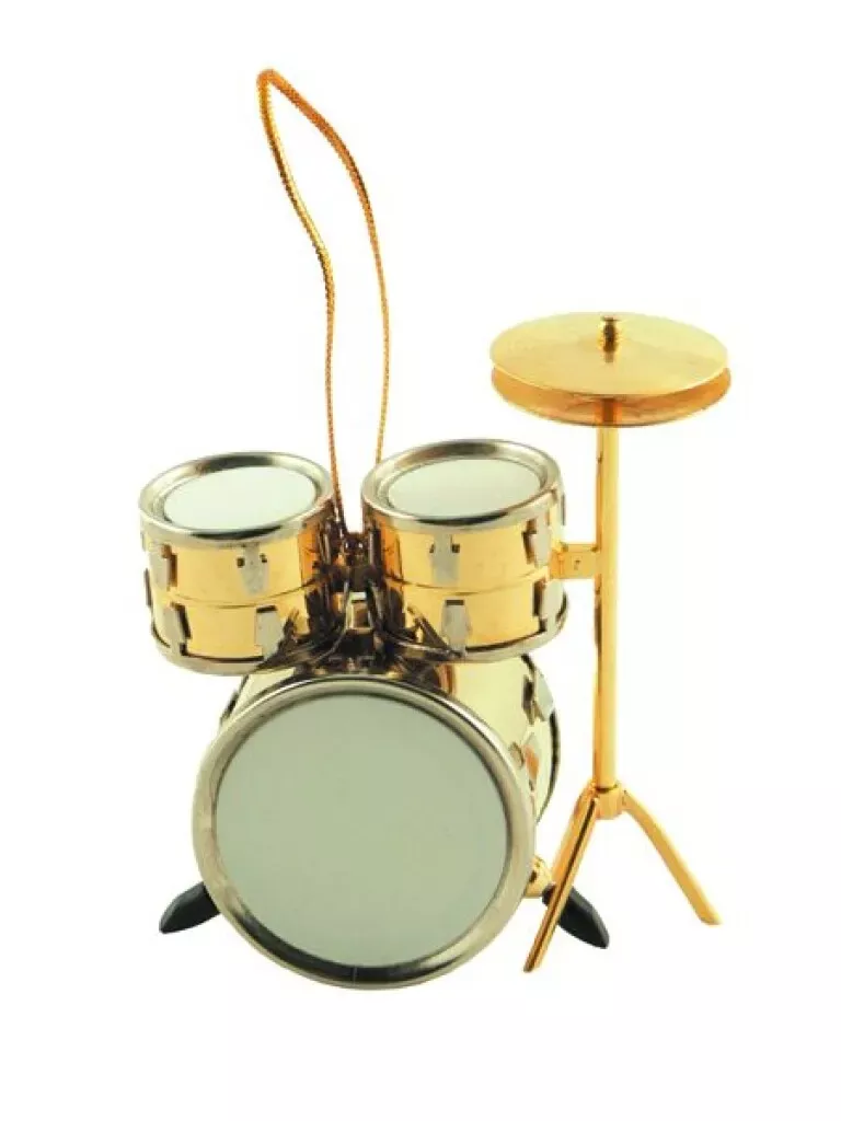 mini-gold-drumset-ornament Mini Gold Drumset Ornament