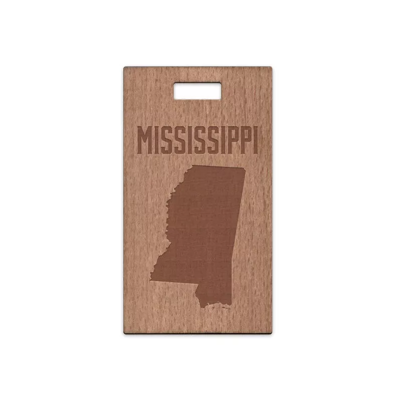mississippi-w-name-wooden-rectangle-tag Mississippi w/ Name Wooden Rectangle Tag