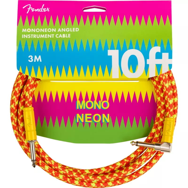 mononeon-instrument-cables-orange MonoNeon Instrument Cables Orange