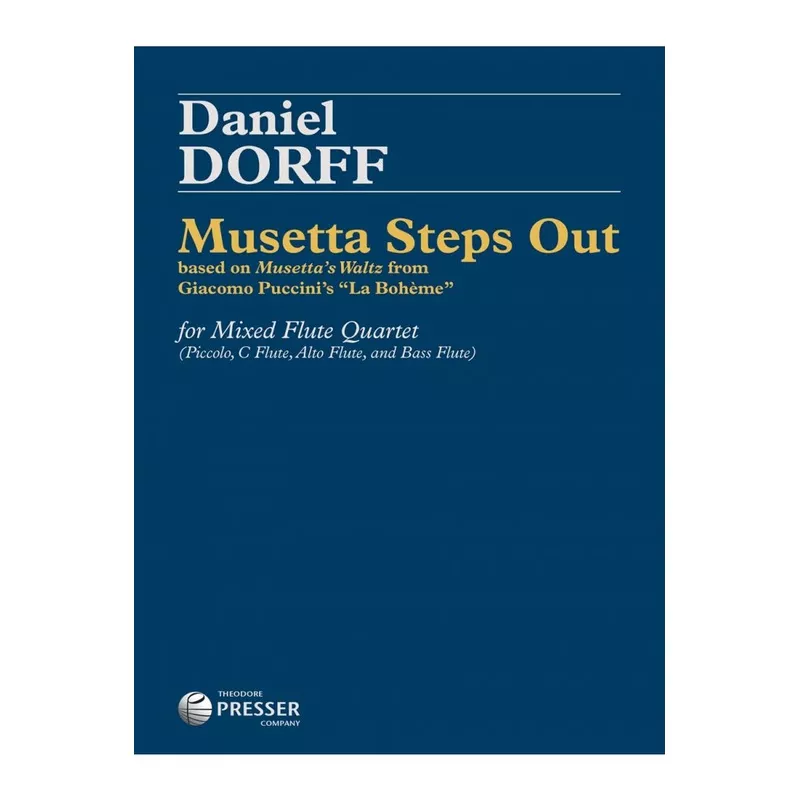 Musetta Steps Out (Flute Quartet)
