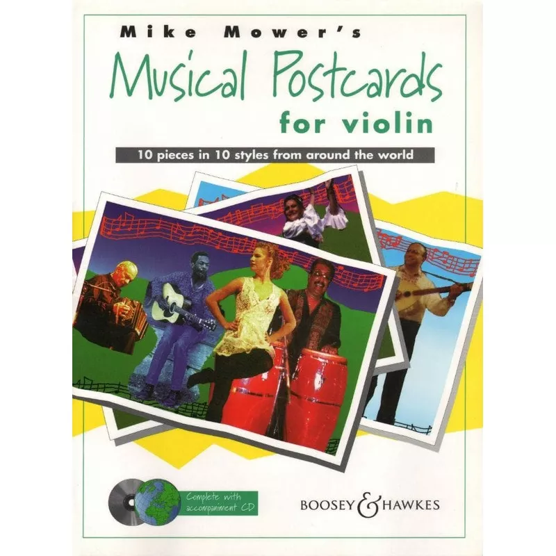 musical-postcards-10-pieces-in-10-styles-from-around-world-violin-book-cd-set-ar Musical Postcards: 10 Pieces in 10 Styles from Around the World – Violin – Book/CD set – arranged by Mike Mower – Boosey & Hawkes Edition