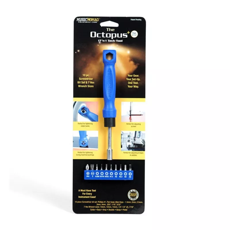 MusicNomad MN228 The Octopus 17 ‘n 1 Tech Tool