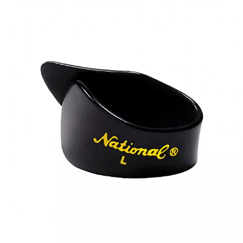 national-celluloid-thumb-picks-large-black-2-pack-8-bundle National Celluloid Thumb Picks Large Black 2 Pack (8) Bundle