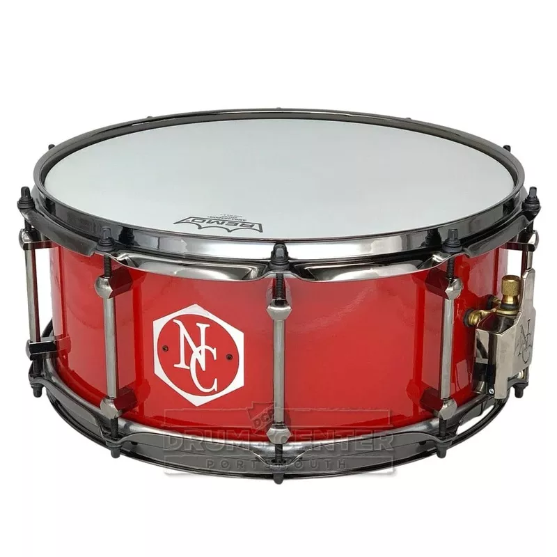 noble-cooley-alloy-classic-painted-snare-drum-14-6-fire-engine-red-w-black-hw Noble & Cooley Alloy Classic Painted Snare Drum 14×6 Fire Engine Red w/Black Hw