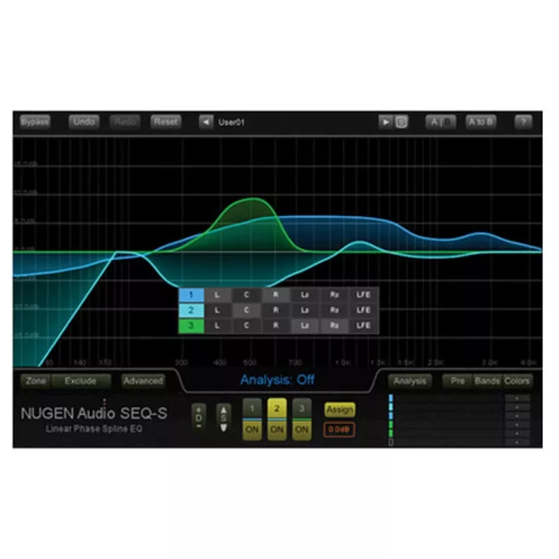 NUGEN Audio SEQ-S Linear-phase spline EQ [Download]